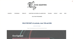 Desktop Screenshot of eveegoyan.com